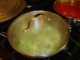 Supa-crema de ceapa verde - Cream of Spring Onions Soup - Preparation step 2