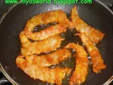 Tawa Grilled Prawns / Spicy stir fried grilled prawns - Preparation step 4