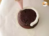 Layer cake Petit Chef with gum paste - Video recipe ! - Preparation step 13