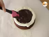 Layer cake Petit Chef with gum paste - Video recipe ! - Preparation step 14