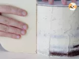 Layer cake Petit Chef with gum paste - Video recipe ! - Preparation step 17