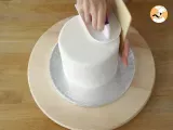 Layer cake Petit Chef with gum paste - Video recipe ! - Preparation step 29