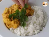 Chicken curry with coconut milk - Video recipe ! - Preparation step 8