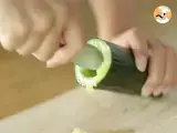 Cucumber sushi rolls - Video recipe ! - Preparation step 1