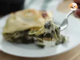 Spinach and goat cheese lasagna - Video recipe ! - Preparation step 6