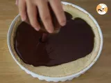 Chocolate tart - Video recipe ! - Preparation step 5