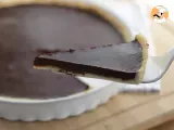 Chocolate tart - Video recipe ! - Preparation step 6