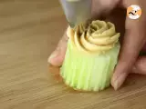 Cupcakes with cucumber and hummus - Video recipe ! - Preparation step 4