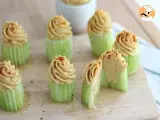 Cupcakes with cucumber and hummus - Video recipe ! - Preparation step 6