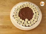 Dessert pizza with banana and chocolate - Video recipe! - Preparation step 2