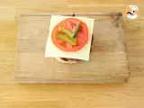 Red beans vegetarian cheeseburger - Video recipe! - Preparation step 8