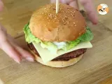 Red beans vegetarian cheeseburger - Video recipe! - Preparation step 9