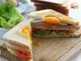 Club Sandwich with an egg - Video recipe! - Preparation step 6