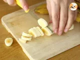 Chocolate and banana tart - Preparation step 1