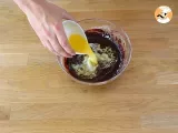 Chocolate and banana tart - Preparation step 4