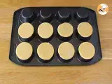 Caramel and chocolate mini tarts - Preparation step 5