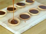 Caramel and chocolate mini tarts - Preparation step 7