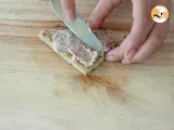 Paté and pickles toast - Preparation step 2
