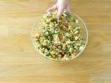 Couscous salad, a fresh summer dish - Preparation step 3