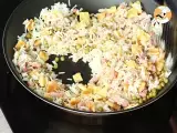 Express cantonese rice - Preparation step 3