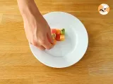 Fruit Rubik's cube, the design fruit salad - Preparation step 2