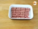 Cocktail sausages - Preparation step 1