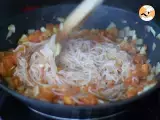 Konjac spaghetti with tomato - Preparation step 4