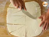Condensed milk croissants - Preparation step 4