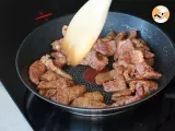 Stroganoff beef - Preparation step 2