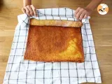 Orange swiss roll from Portugal - Torta de laranja - Preparation step 6
