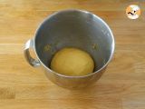 Plum brioche tart - Preparation step 2