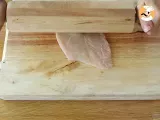 Chicken rolls with mozzarella - Preparation step 1