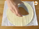 Classic French palmier cookies - Preparation step 1