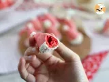 Santa Claus meringues - Preparation step 6