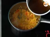 Risotto with scallops and saffron - Preparation step 2