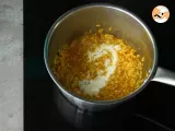 Risotto with scallops and saffron - Preparation step 4