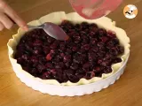 Cherry lattice pie - Preparation step 2