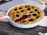 Cherry lattice pie - Preparation step 7