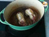 Plum stuffed quails - Preparation step 3