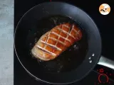 Magret duck breast with truffle sauce - Preparation step 6