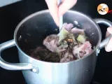 Pork butt with lentils (Petit salé aux lentilles) - Preparation step 4