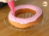 Donut cake (giant XXL donut) - Preparation step 7