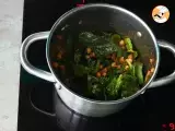 Chickpea and spinach soup - Preparation step 5