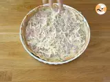 Ham and eggs quiche - Preparation step 4