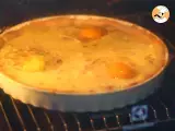 Ham and eggs quiche - Preparation step 6