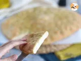 Focaccia, italian bread with rosemary - Preparation step 8