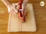 Rhubarb cake - Preparation step 1
