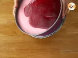 Raspberry mousse cake - Video recipe - Preparation step 13