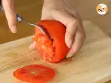 Quick and easy stuffed tomatoes - Preparation step 1
