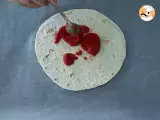 Simple tortilla pizza - Preparation step 1